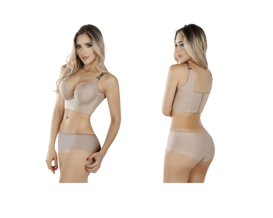 Say Goodbye to Bra Bulges with the Back Control Bra!