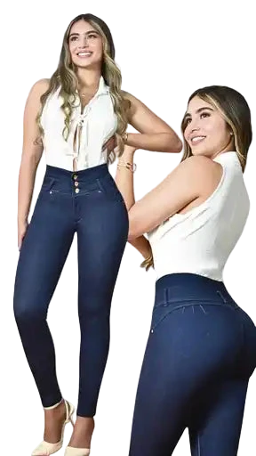 Dark No Pocket Colombian Jean