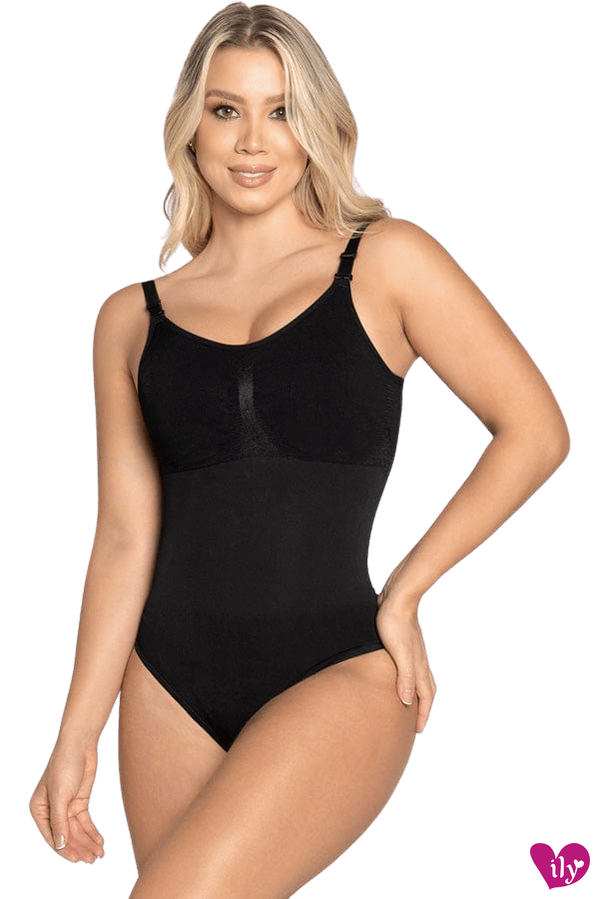 Seamless Thong Bodysuit-Faja/ Shapewear-ILY FAJAS