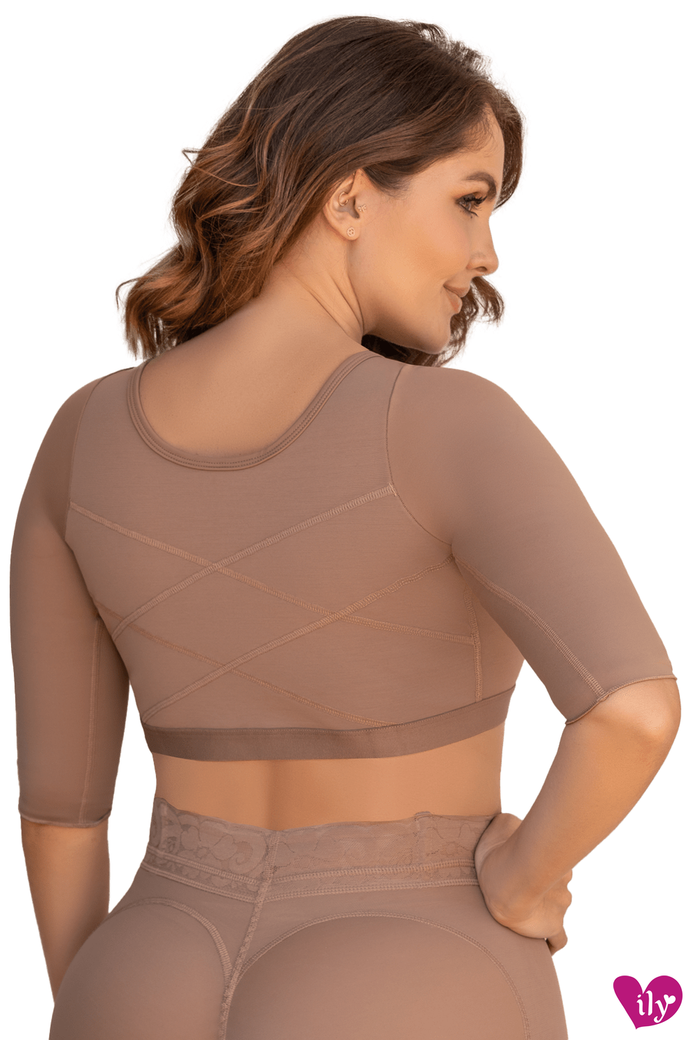 Support Bra with Sleeves-bras-ILY FAJAS
