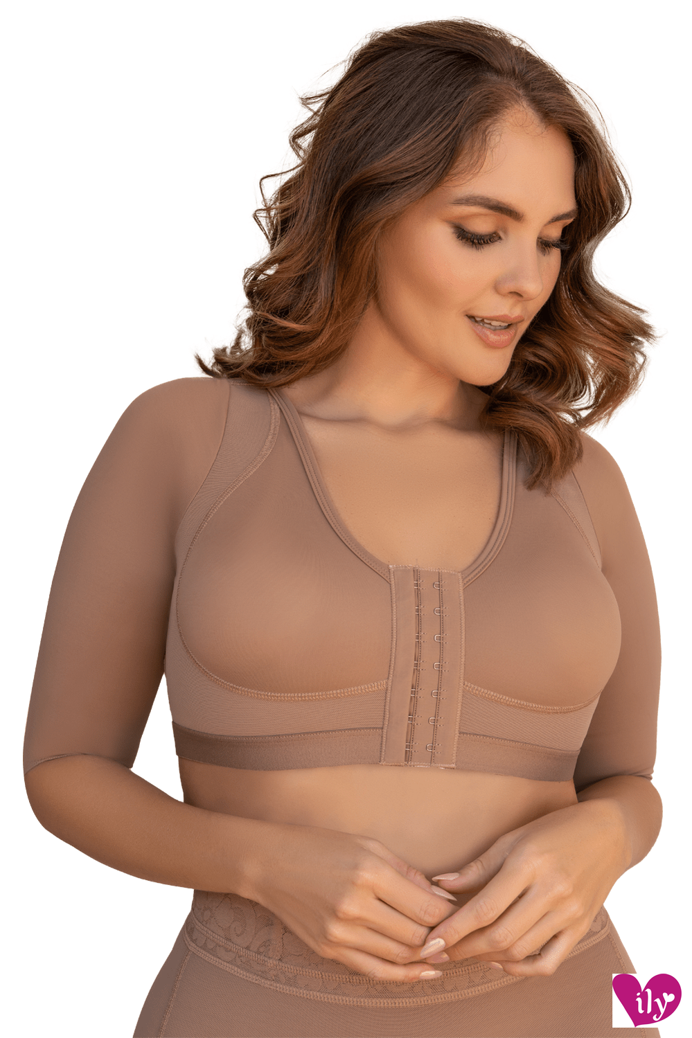 Support Bra with Sleeves-bras-ILY FAJAS