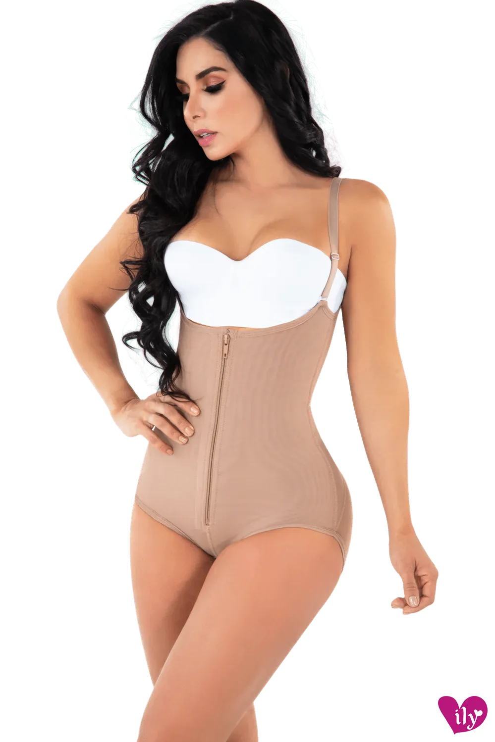 Thin Strappped Bodysuit Bodyshaper-Shapewear-ILY FAJAS