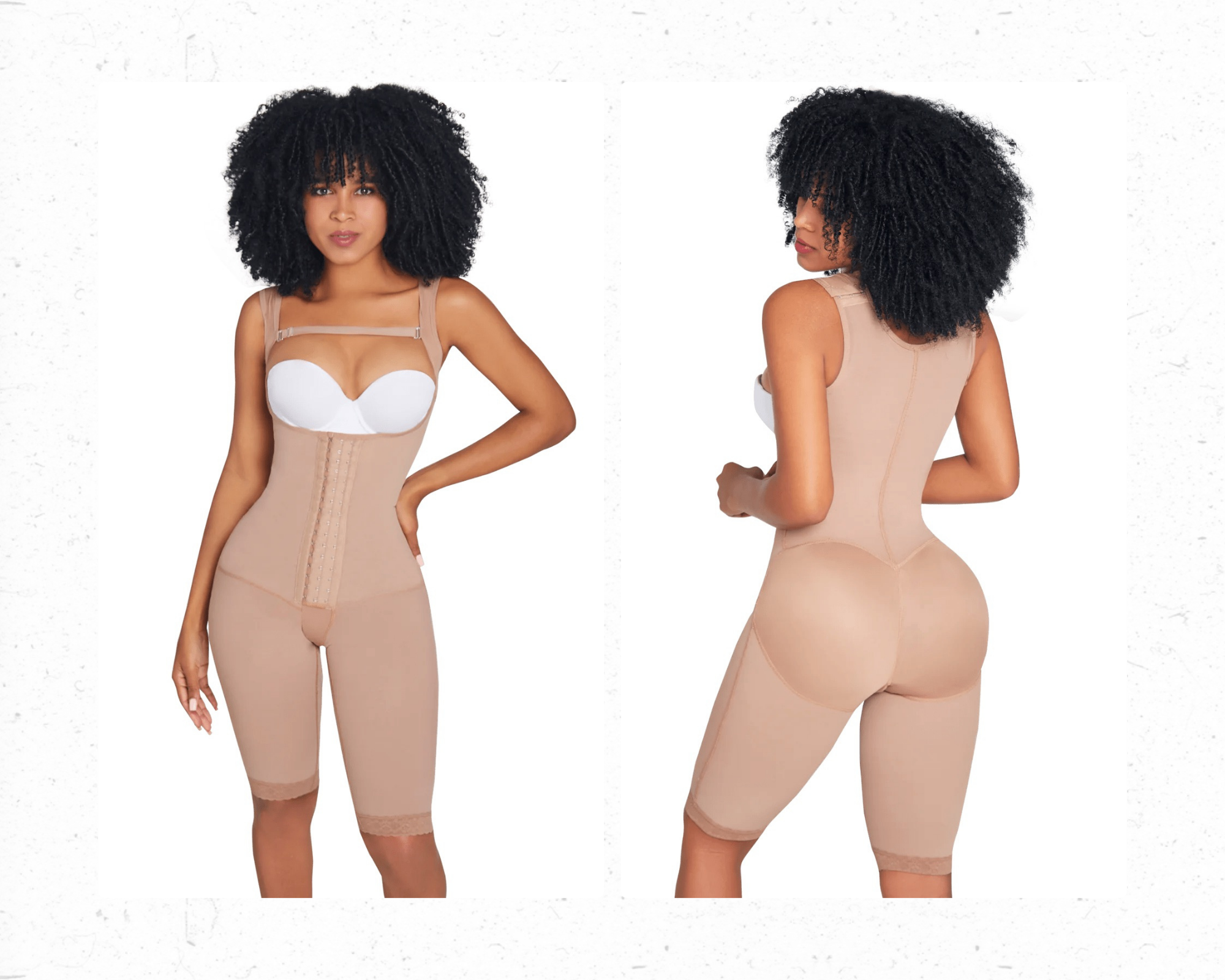 Sculpt and Shape with ILY Clothing's Long Body Shaper with Wide Straps