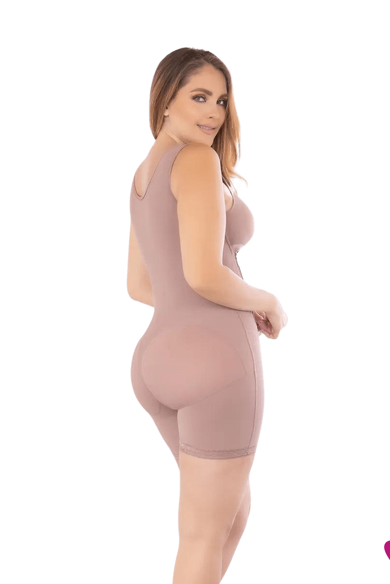 Full-body with Bra and Side Zipper-Shapewear-ILY FAJAS