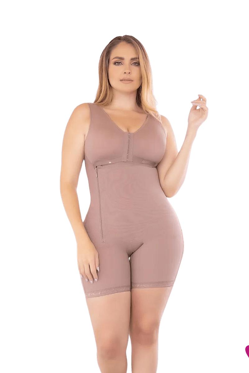 Full-body with Bra and Side Zipper-Shapewear-ILY FAJAS