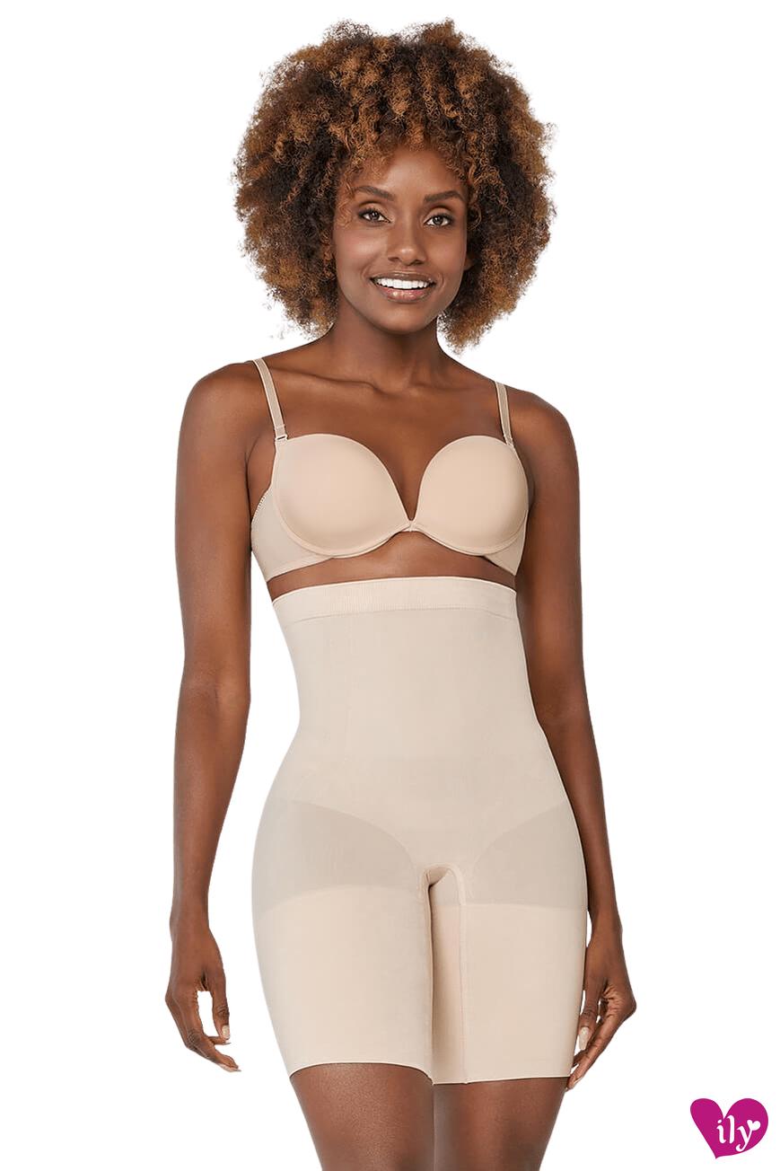 High Waisted Seamless Shorts-Faja/ Shapewear-ILY FAJAS