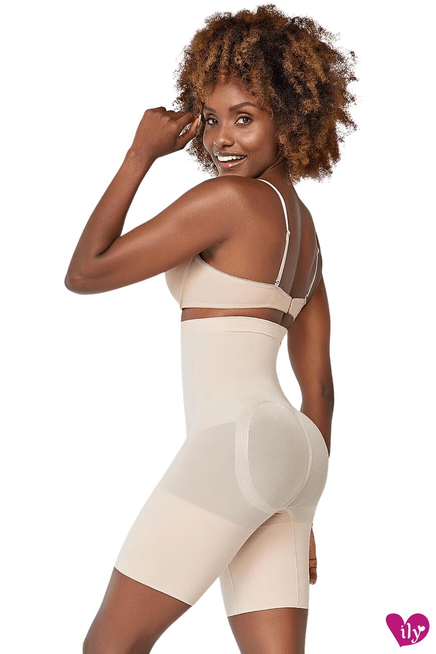 High Waisted Seamless Shorts-Faja/ Shapewear-ILY FAJAS