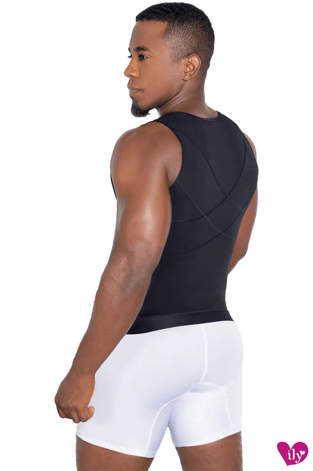 Men's Zipper Vest-Shapewear-ILY FAJAS