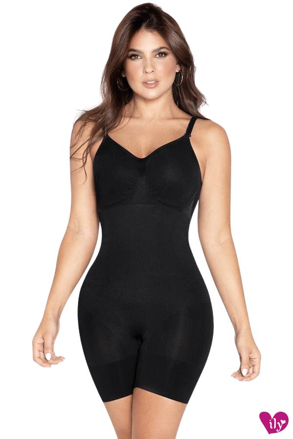 Seamless Short Bodysuit-Shapewear-ILY FAJAS