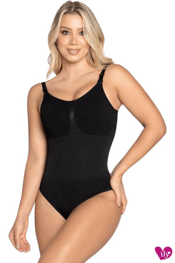 Seamless Thong Bodysuit-Faja/ Shapewear-ILY FAJAS