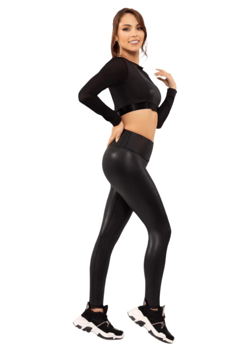 Shiny Everyday Faja Leggings-Shapewear-ILY FAJAS