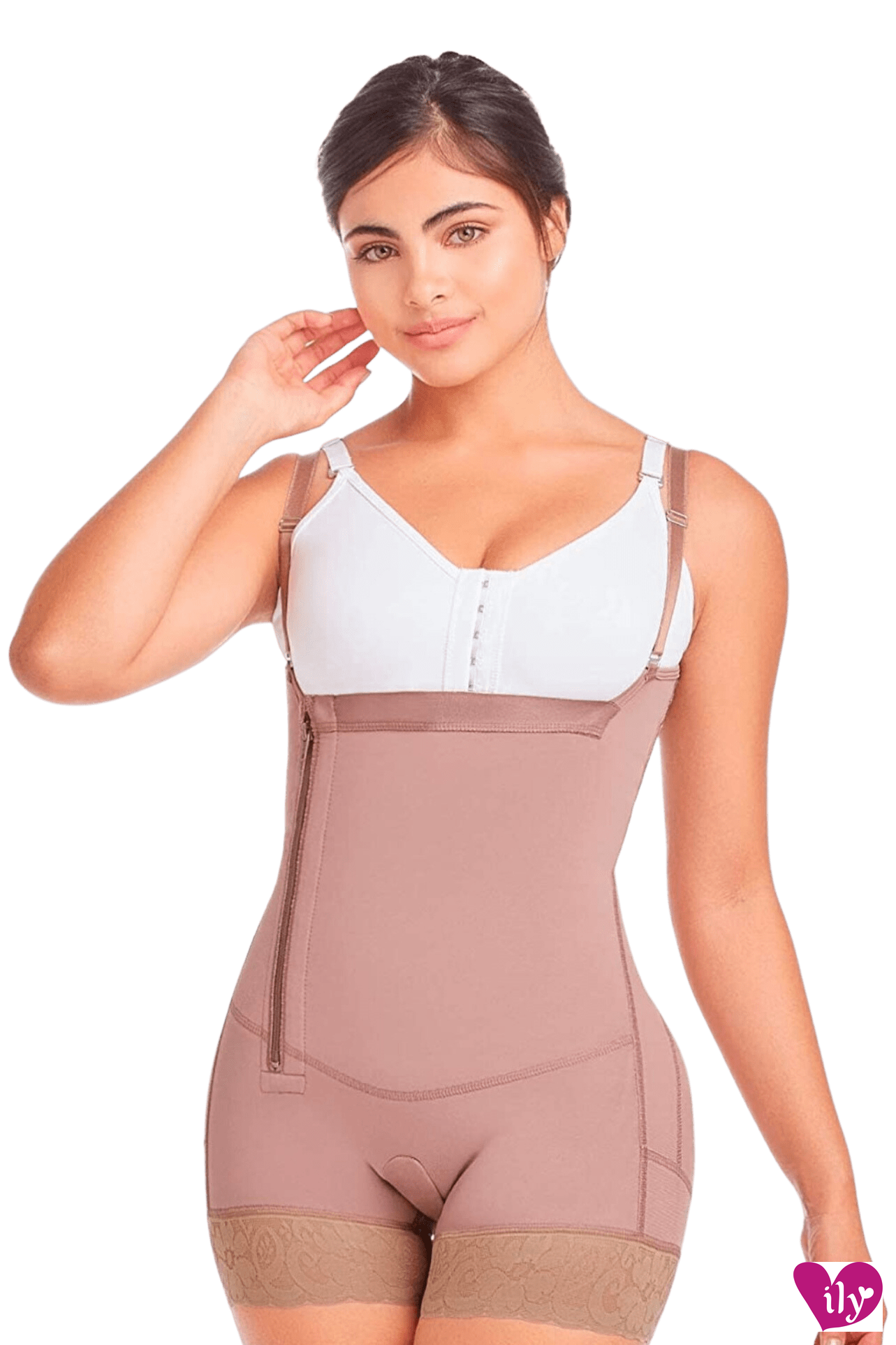 Side Zip Body Shaper-Shapewear-ILY FAJAS