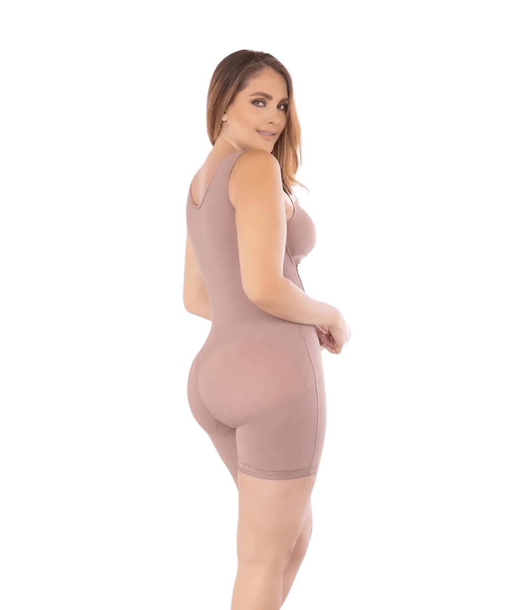 Ily Clothing Shapewear Full-body with Bra and Side Zipper