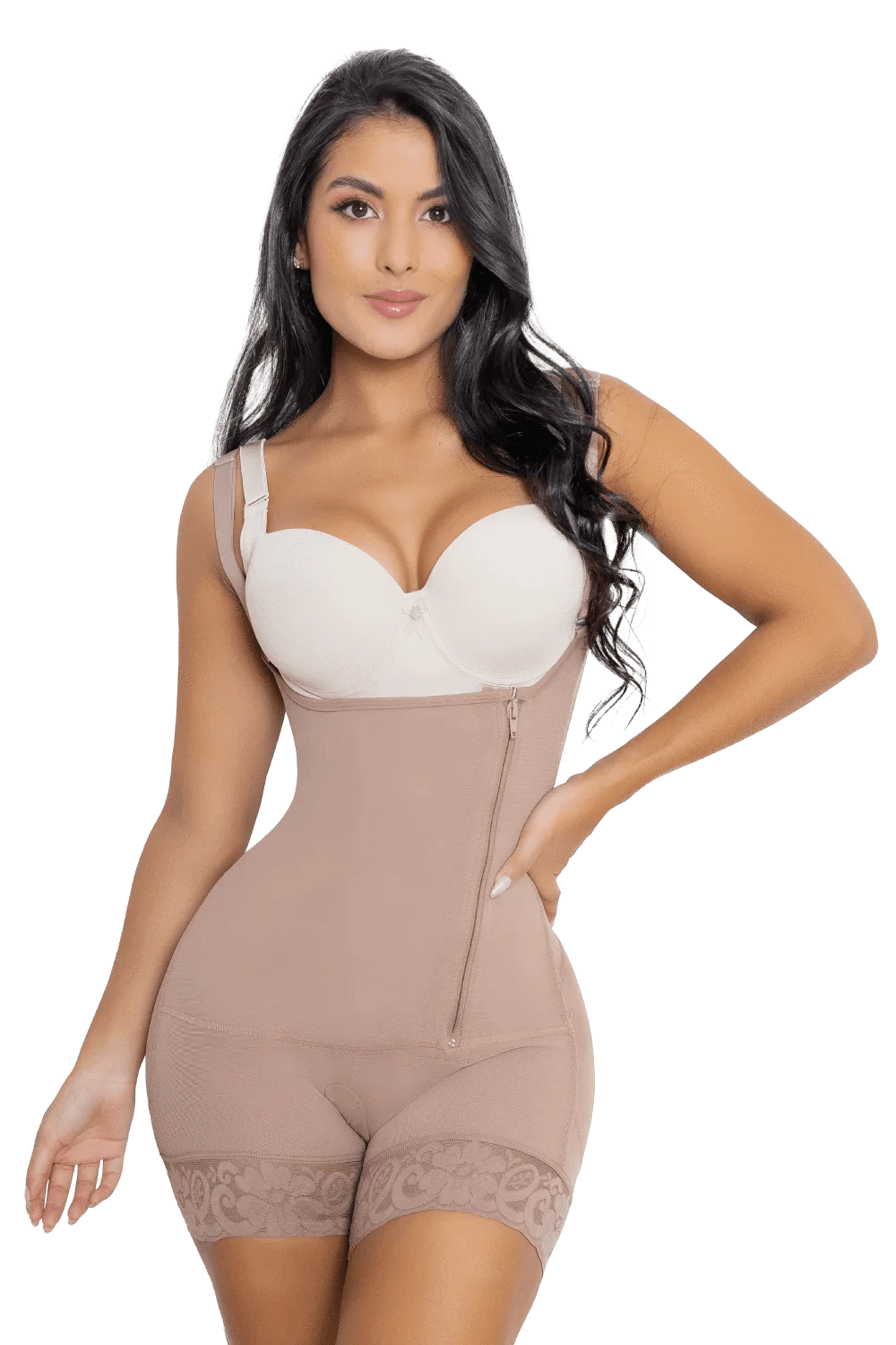 Side Zipper Bodyshaper-Shapwear-ILY Fajas